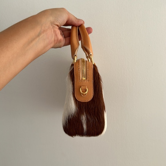 RARE FIND!! MINI BROTHER VELLIES LEATHER AND PONYHAIR BAG! - Picture 5 of 12